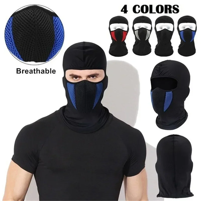 Motorcycle Gear For Woman - オートバイフルフェイスマスクバラクラバ男性女性スポーツ通気性防塵防風ヘルメットフードモト乗馬ネックアクセサリー