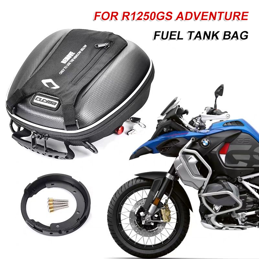 Motorcycle Gear Backpack - BMW R1250GS アドベンチャー R1250R/RS/RT オートバイタンクバッグクイックロック収納バッグ旅行荷物サドルバッグバックパック