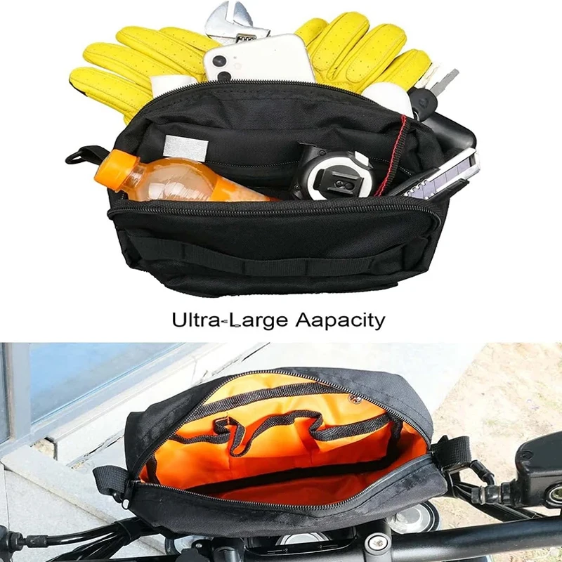 ユニバーサルモーターサイクルフロント収納バッグ,ハンドルバー - Motorcycle Gear Backpack のレビューと価格