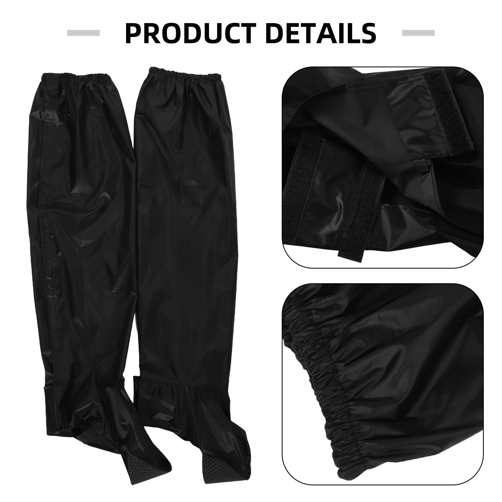 男女兼用、防水レインパンツ1組。バイク用、レインブーツカバー - Motorcycle Gear Mens のレビューと価格